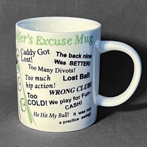 Golf Excuse Mug